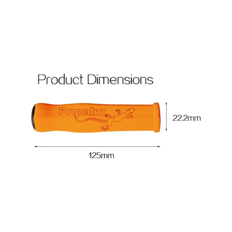 Puños Bicicleta Antideslizantes Propalm Eva Premium Naranja Mi tienda-Repuesto-de-bicicleta