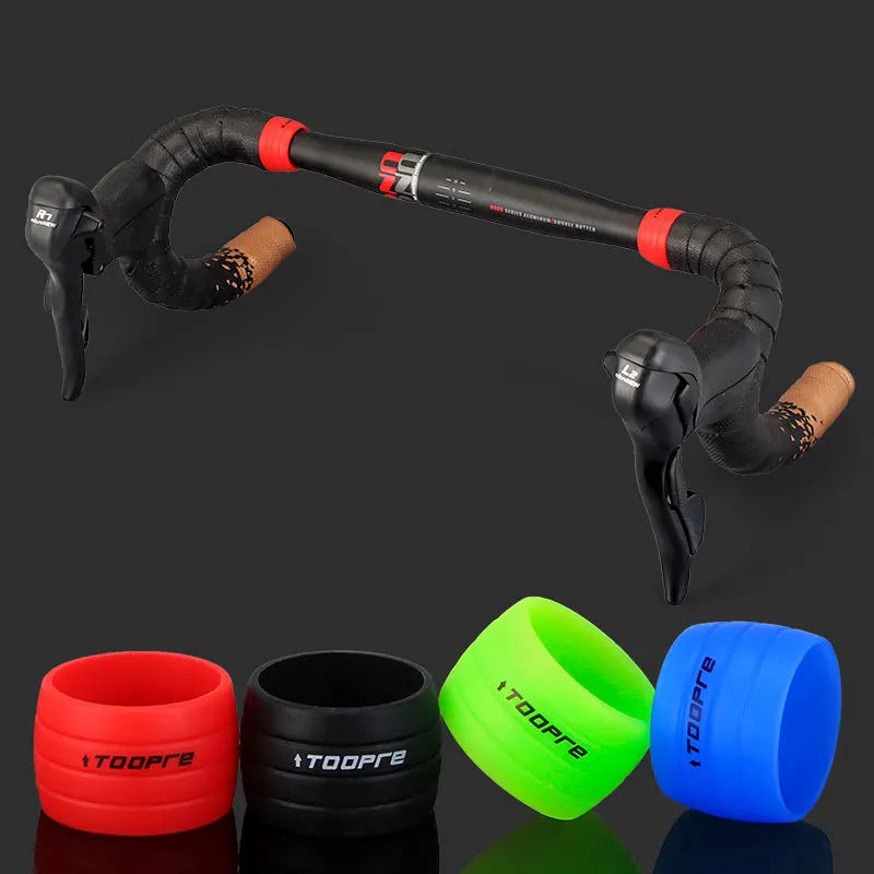 Protector Funda Silicona Para Manillar Bicicleta Ruta Fixie Mi tienda-Repuesto-de-bicicleta