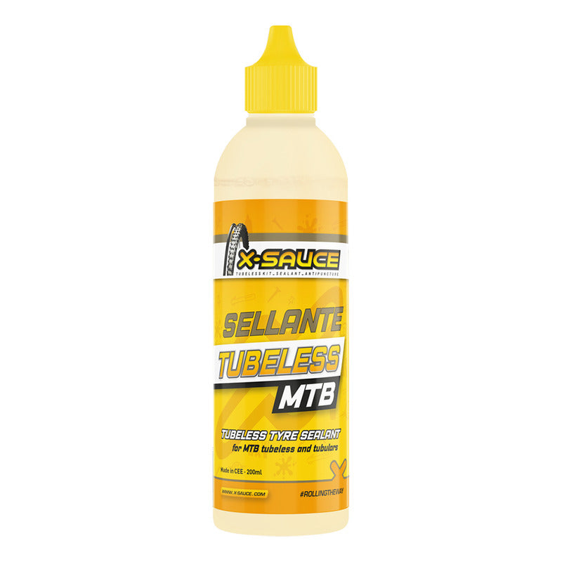 Liquido Sellante Tubular Antipinchazo Mtb X-sauce 200ml Mi tienda-Repuesto-de-bicicleta